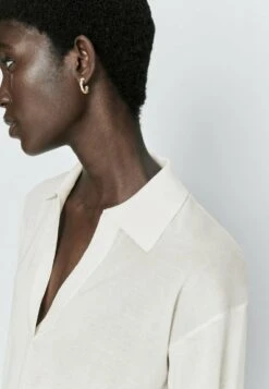 Massimo Dutti Polo Shirt - Beige -Massimo Dutti Shop 48d487c87b104671a297df1acd7a45fd