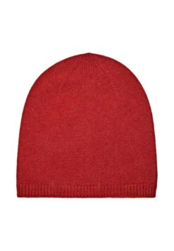 Massimo Dutti FINE - Beanie - Bordeaux