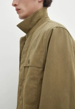 Massimo Dutti With Pockets- Summer Jacket - Brown -Massimo Dutti Shop 49558c09879840f38d82f3dfb6935d4a