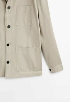Massimo Dutti Studio - Micro Overshirt - Summer Jacket - Sand 20 Massimo Dutti Studio - Micro Overshirt - Summer Jacket - Sand -Massimo Dutti Shop 4959822aff37436388f2214fb880ed87