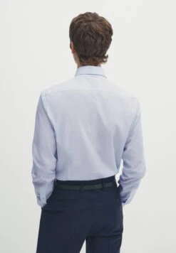 Massimo Dutti Easy Iron - Formal Shirt - Light Blue -Massimo Dutti Shop 49b93da786424aec89f333522ddabf61