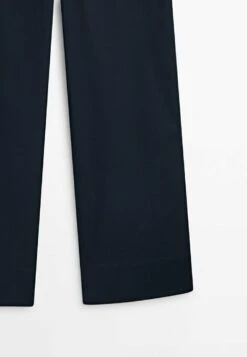 Massimo Dutti Blend Full Length Straight Fit- Trousers - Dark Blue 11 Massimo Dutti Blend Full Length Straight Fit- Trousers - Dark Blue -Massimo Dutti Shop 49c9bb635e6b41cc96283dd078bb8ebe
