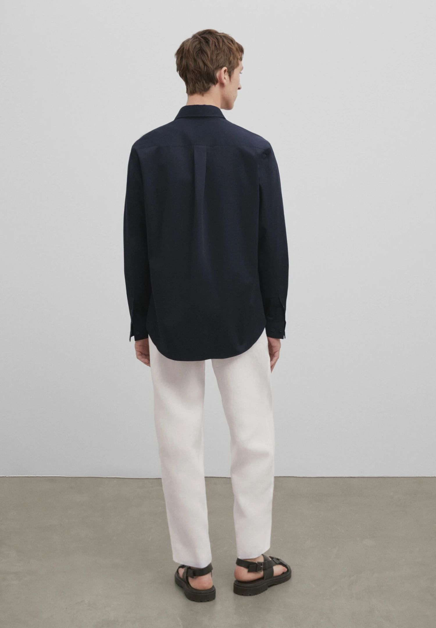 Massimo Dutti Studio-Fit - Shirt - Blue/Black Denim 5 Massimo Dutti Studio-Fit - Shirt - Blue/Black Denim - Image 3