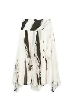 Massimo Dutti FLOWING MARBLE PRINT MIDI - A-line Skirt - White 13 Massimo Dutti FLOWING MARBLE PRINT MIDI - A-line Skirt - White -Massimo Dutti Shop 49f1c88f0b5f43eeb1f9b5a8b45a84f6