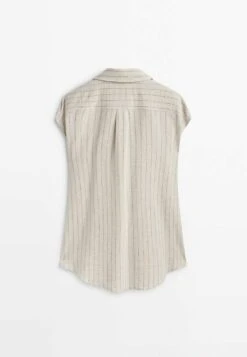 Massimo Dutti Pinstriped Style - Blouse -Massimo Dutti Shop 4a05379fb9fa4e22876163f7b60afffa