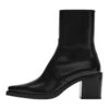 Massimo Dutti Ankle Boots - Black