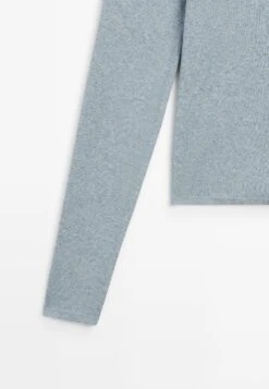 Massimo Dutti LONG SLEEVE - Long Sleeved Top - Blue -Massimo Dutti Shop 4a45b636f9624dff8a97fac46789f473