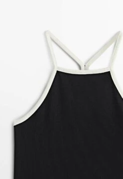 Massimo Dutti With Contrast Straps - Top -Massimo Dutti Shop 4a5619b8ab1543b9979aff1110448a52