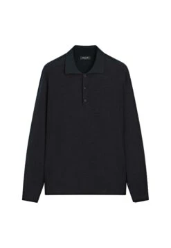 Massimo Dutti LONG SLEEVE POLO COLLAR - Jumper - Black 21 Massimo Dutti LONG SLEEVE POLO COLLAR - Jumper - Black -Massimo Dutti Shop 4ac4c043375647f7919de10640c157a7