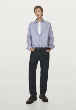 Massimo Dutti Jeans Tapered Fit - Dark Blue -Massimo Dutti Shop 4b03074a587547148d4c635915ed7c80