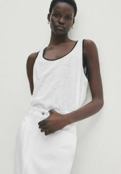 Massimo Dutti With Contrast Straps - Top