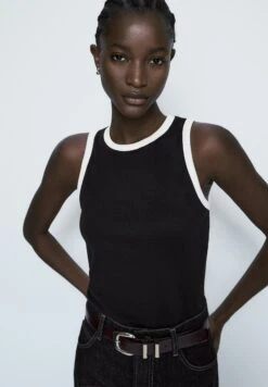 Massimo Dutti Contrast - Top