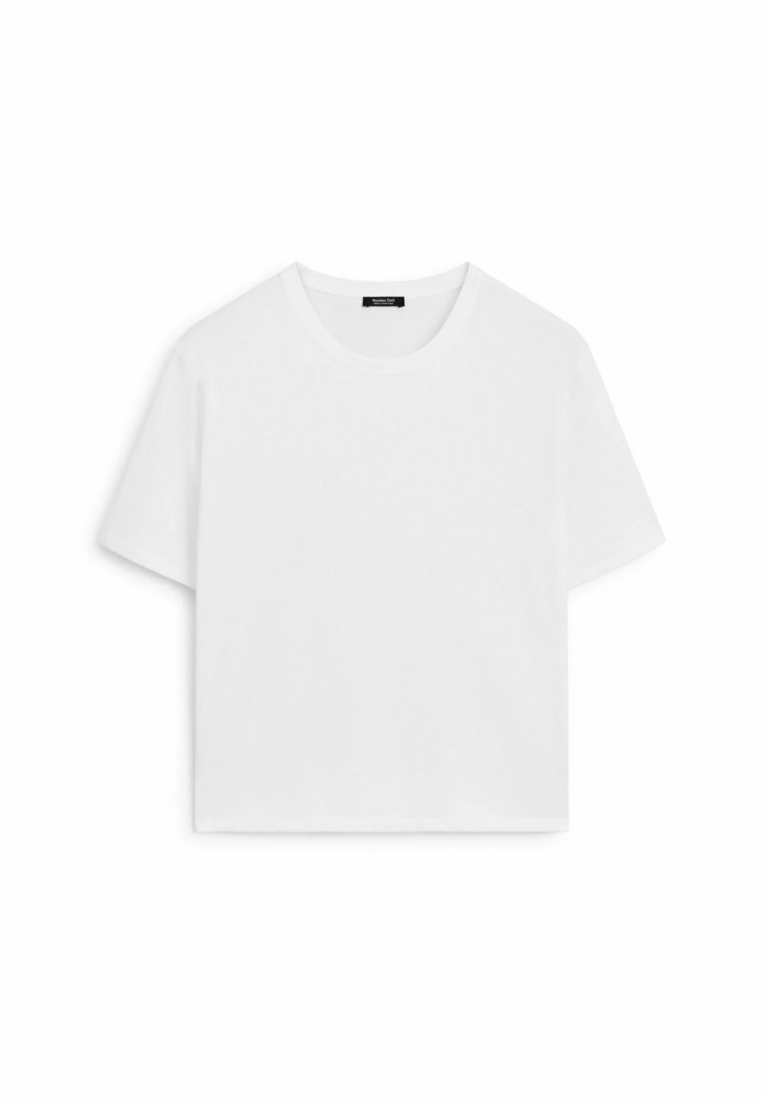 Massimo Dutti REGULAR FIT SHORT SLEEVE - Basic T-shirt - Red 9 Massimo Dutti REGULAR FIT SHORT SLEEVE - Basic T-shirt - Red - Image 7