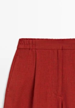 Massimo Dutti SAROUEL WITH TIE - Trousers - Red -Massimo Dutti Shop 4c2837b86b304e4497d9be3319bb4504