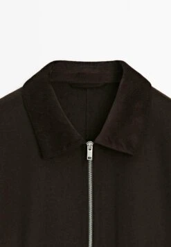 Massimo Dutti ZIPPED DOUBLE CORDUROY COLLAR - Light Jacket - Brown 17 Massimo Dutti ZIPPED DOUBLE CORDUROY COLLAR - Light Jacket - Brown -Massimo Dutti Shop 4c558d9aefb445d999c087bc2598f6c8