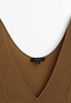 Massimo Dutti Strappy With Seam Detail - Top - Ochre -Massimo Dutti Shop 4cb4f153ab124a039db37002183952c2