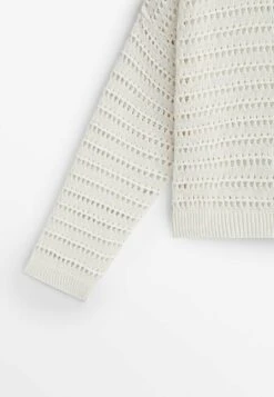 Massimo Dutti Crew Neck Open - Jumper -Massimo Dutti Shop 4cbe2200ad9f40d7836a5c69eb025d39