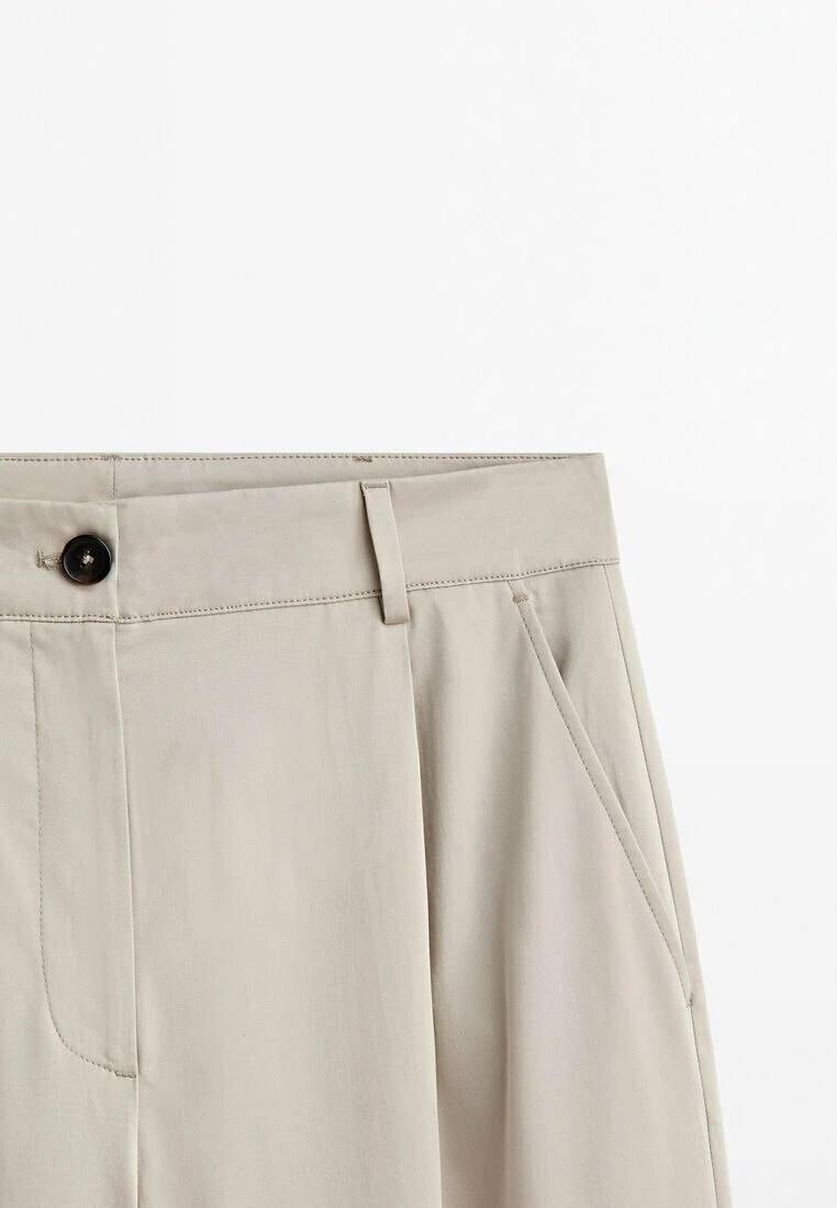 Massimo Dutti Wide-Leg Darted - Trousers 7 Massimo Dutti Wide-Leg Darted - Trousers - Image 5