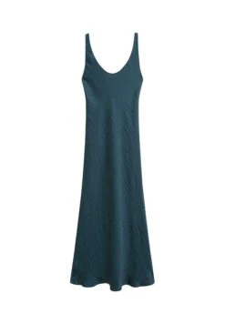 Massimo Dutti STRAPPY ROUND NECK - Day Dress - Mottled Dark Green -Massimo Dutti Shop 4d3f3c7eae984850b062ae74d607e0a7