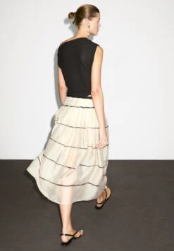 Massimo Dutti STRIPED FLOWING MIDI - Pleated Skirt - Beige 14 Massimo Dutti STRIPED FLOWING MIDI - Pleated Skirt - Beige -Massimo Dutti Shop 4dc47f1526bf4179af7e8dfd754d5e21