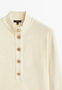 Massimo Dutti Sweatshirt - Beige -Massimo Dutti Shop 4dd176f228784550887b154a7a9c03df