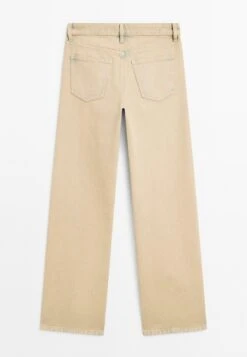 Massimo Dutti MID-RISE WIDE-LEG - Loose Jeans - Beige 16 Massimo Dutti MID-RISE WIDE-LEG - Loose Jeans - Beige -Massimo Dutti Shop 4e90a4f2e39d4148967ff268df96a660