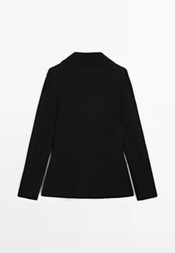 Massimo Dutti DOUBLE-BREASTED - Cardigan - Black -Massimo Dutti Shop 4ea7f66876574dd88caa12c92efd32c4