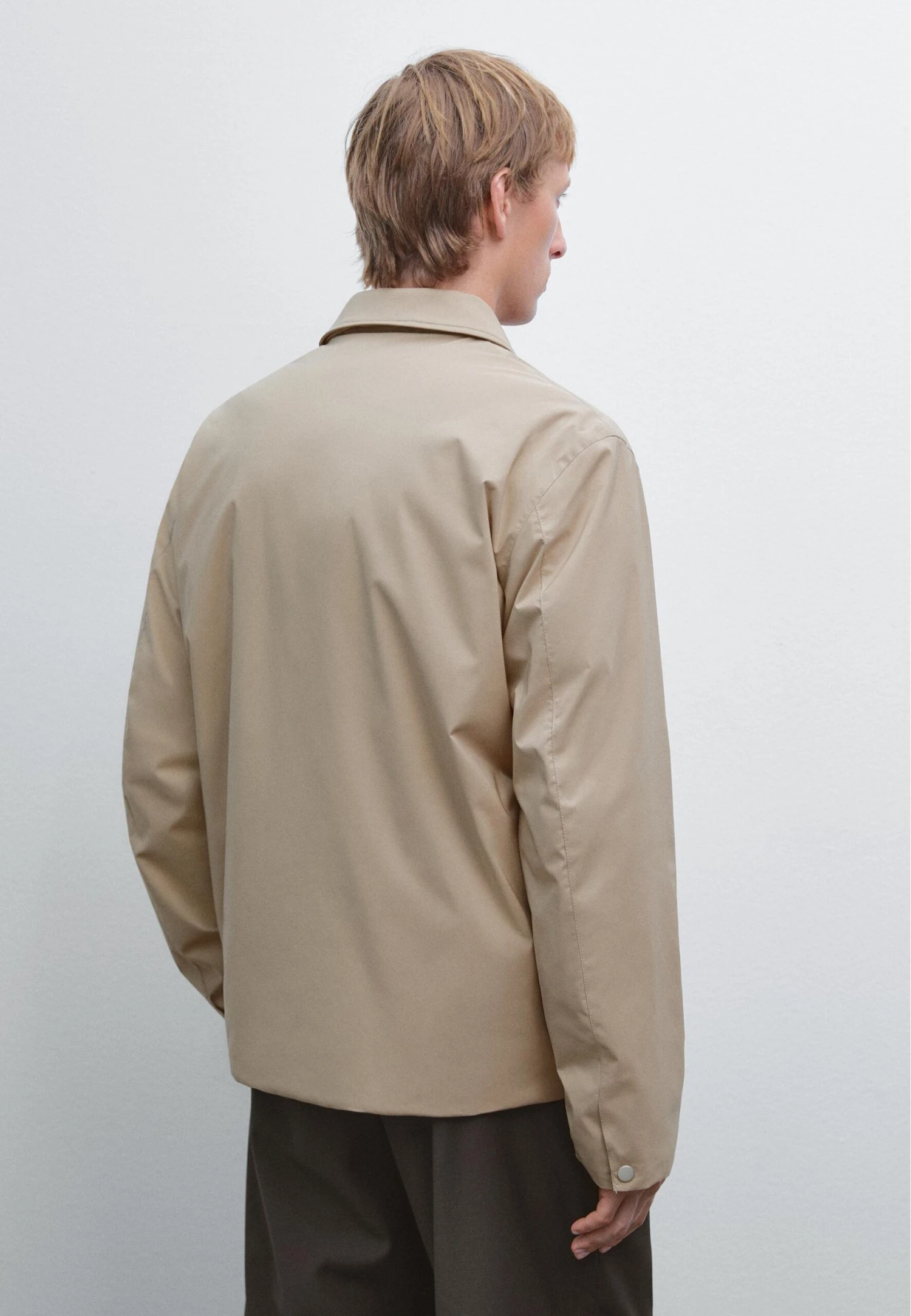 Massimo Dutti WATER-REPELLENT TECHNICAL - Light Jacket - Light Brown 4 Massimo Dutti WATER-REPELLENT TECHNICAL - Light Jacket - Light Brown - Image 2