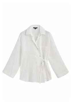 Massimo Dutti Patchwork With Pocket - Button-Down Blouse -Massimo Dutti Shop 4f3d586bdadc40fe8606e1be7ffc616c