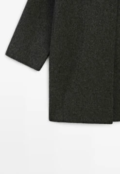 Massimo Dutti WITH HIGH NECK - Classic Coat - Grey -Massimo Dutti Shop 4f50c84912034e83a4ef30f679f6225f