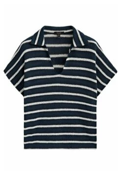 Massimo Dutti Blend Striped - Polo Shirt - Dark Blue 14 Massimo Dutti Blend Striped - Polo Shirt - Dark Blue -Massimo Dutti Shop 500430c921d7454aa3360ef814b4596f