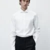 Massimo Dutti Easy Iron - Formal Shirt - White 2 Massimo Dutti Easy Iron - Formal Shirt - White -Massimo Dutti Shop 500fc498f3974a44ae8a93ae1978bd99