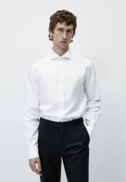 Massimo Dutti Easy Iron - Formal Shirt - White