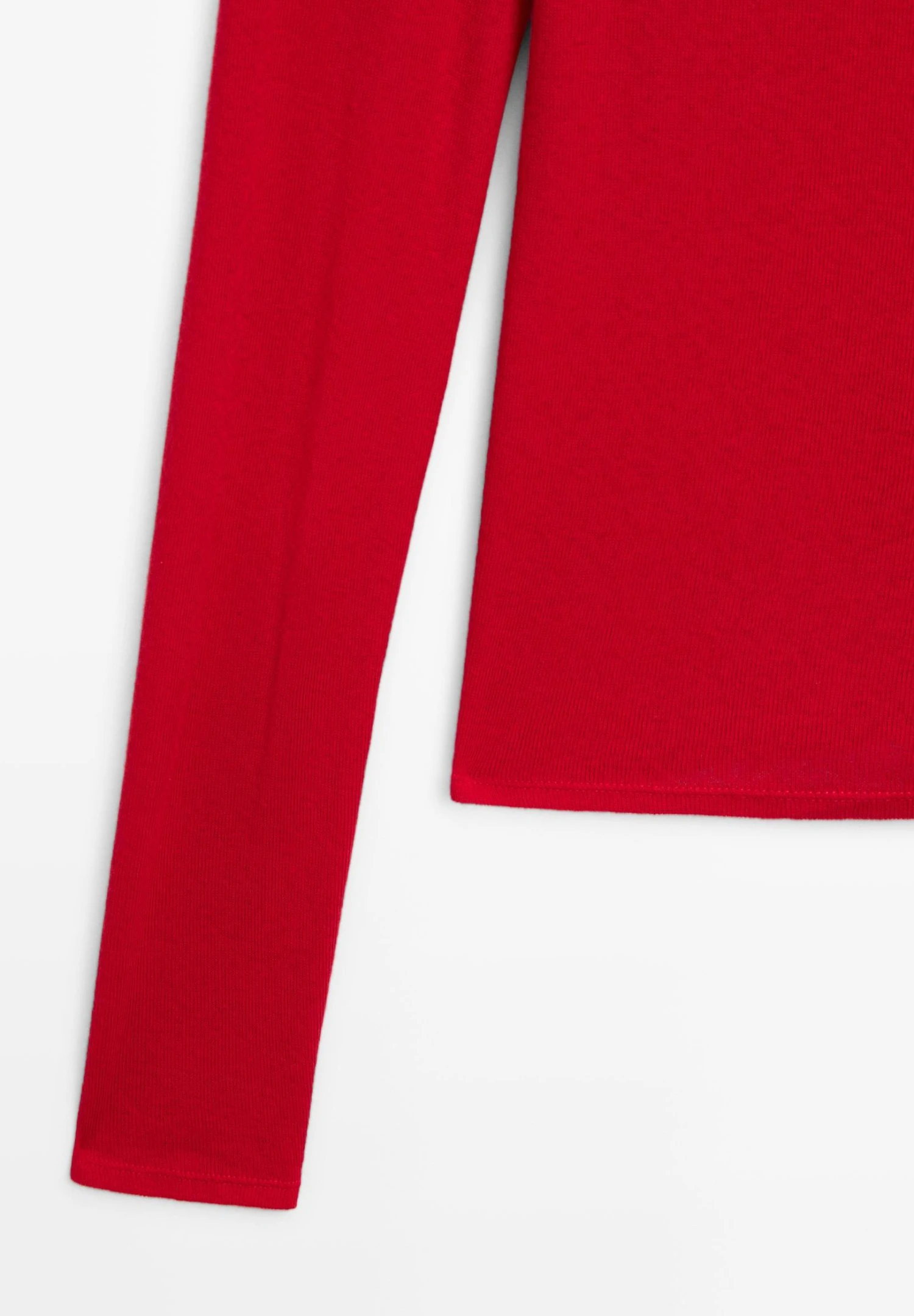 Massimo Dutti LONG SLEEVE - Long Sleeved Top - Red 9 Massimo Dutti LONG SLEEVE - Long Sleeved Top - Red - Image 7