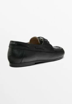 Massimo Dutti LOAFER - Boat Shoes - Black -Massimo Dutti Shop 501790ea604248b78e8de90ca432441f