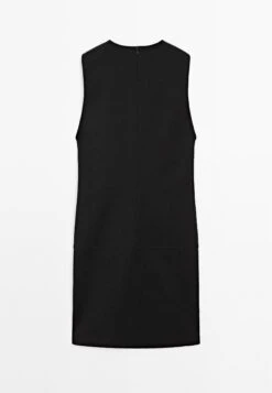 Massimo Dutti SHORT SLEEVELESS ROUND NECK - Day Dress - Black 17 Massimo Dutti SHORT SLEEVELESS ROUND NECK - Day Dress - Black -Massimo Dutti Shop 50224fed6213417d8ea23d13962d41a0