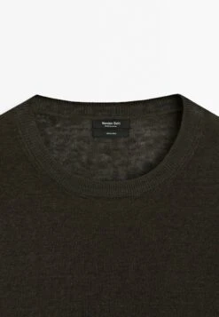 Massimo Dutti OVERSIZE CREW NECK - Jumper - Dark Brown -Massimo Dutti Shop 508014e444b946c3acdc2dd14aafe178