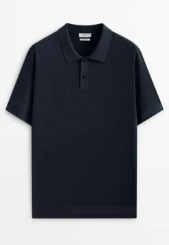 Massimo Dutti Studio - Blend - Polo Shirt - Blue/Black Denim 21 Massimo Dutti Studio - Blend - Polo Shirt - Blue/Black Denim -Massimo Dutti Shop 50a85f17e81c48c08c2d0c6250baffb3