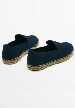 Massimo Dutti Penny Strap - Espadrilles - Blue -Massimo Dutti Shop 50d1a08162374eb4ad6d1af86bda58ed