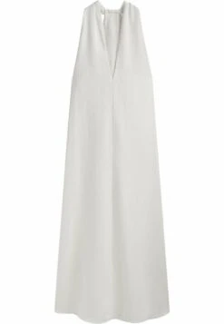 Massimo Dutti With Criss-Cross Detail At The Back - Day Dress - White