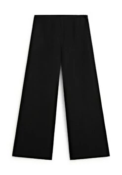 Massimo Dutti ELASTIC WAISTBAND - Trousers - Black -Massimo Dutti Shop 512ef19c67f94417a0d563bfd4bf72a9