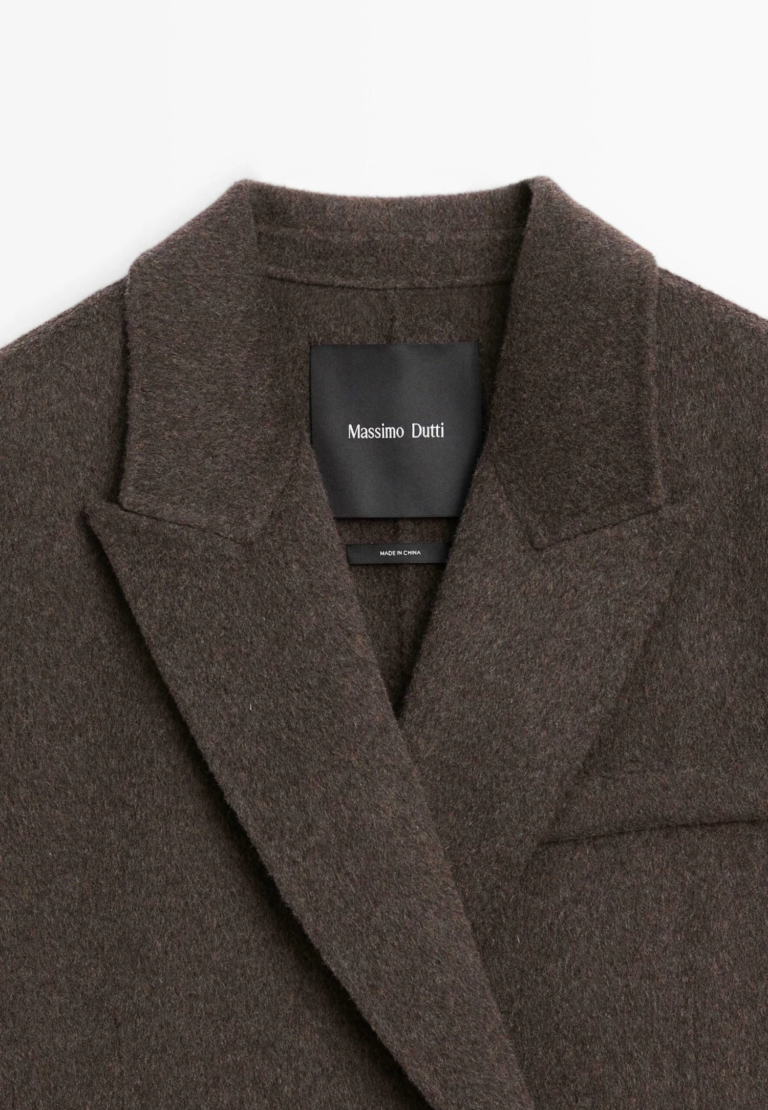 Massimo Dutti LONG - Classic Coat - Dark Brown 9 Massimo Dutti LONG - Classic Coat - Dark Brown - Image 7