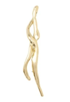 Massimo Dutti Brooch - Gold-coloured