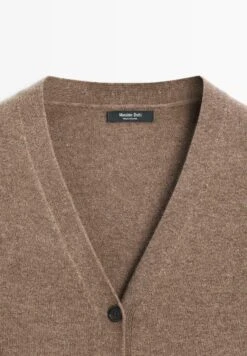 Massimo Dutti V-NECK BUTTONED KNIT - Cardigan - Brown 20 Massimo Dutti V-NECK BUTTONED KNIT - Cardigan - Brown -Massimo Dutti Shop 5188ed4055fc4f24b46089cc6b255dfa