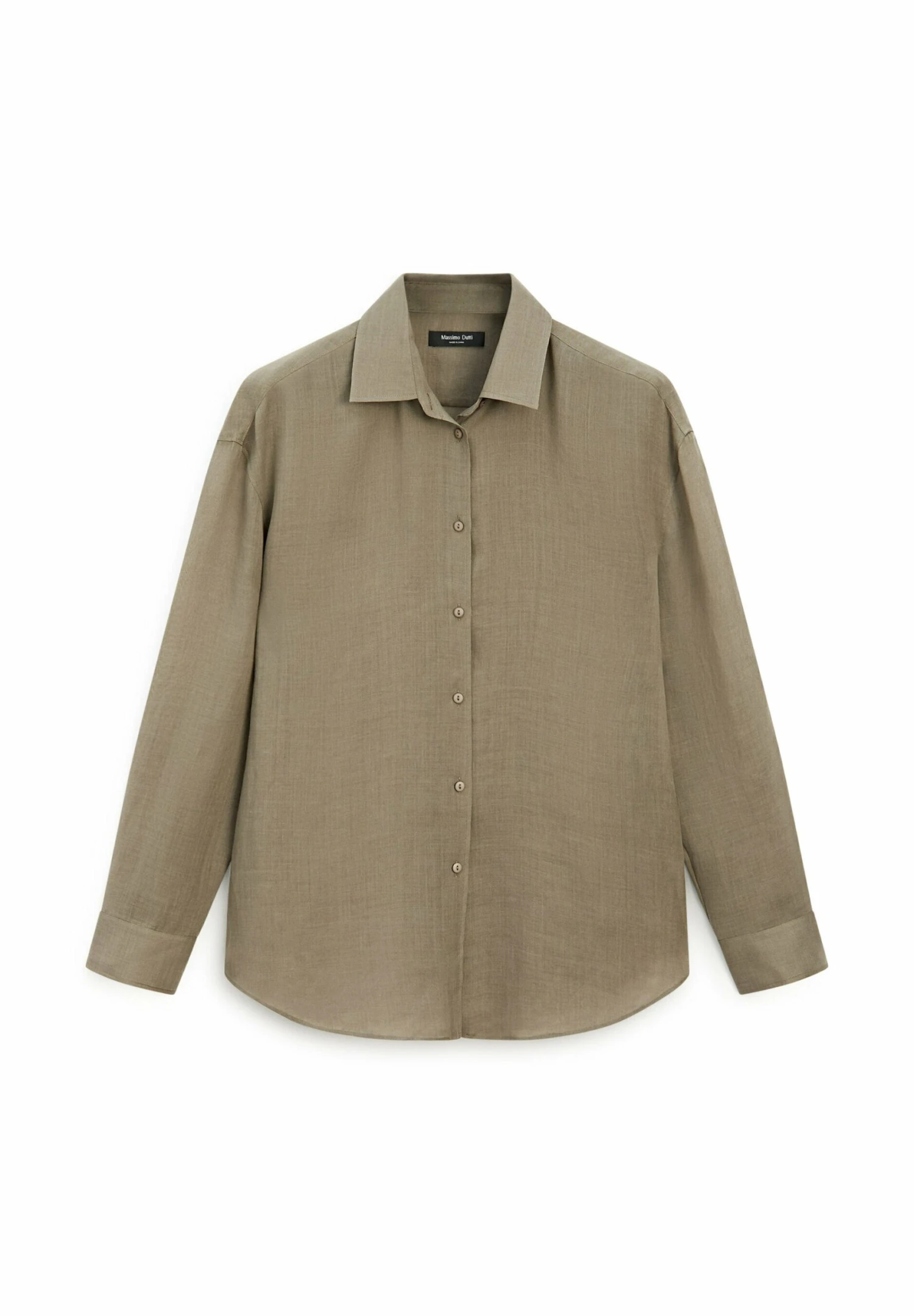 Massimo Dutti WIDE FLOWING LONG SLEEVE - Button-down Blouse - Bordeaux 16 Massimo Dutti WIDE FLOWING LONG SLEEVE - Button-down Blouse - Bordeaux - Image 14