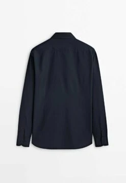 Massimo Dutti Barré Extra-Fine- Shirt - Dark Blue 17 Massimo Dutti Barré Extra-Fine- Shirt - Dark Blue -Massimo Dutti Shop 51e3536013c9494db69aa591642d0c23
