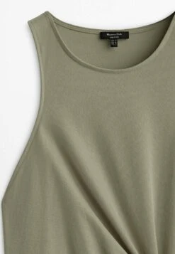 Massimo Dutti Midi With Knot Detail - Day Dress -Massimo Dutti Shop 51e5884544744fadb148b415442669fe