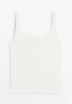 Massimo Dutti STRETCH STRAPPY - Basic T-shirt - White 19 Massimo Dutti STRETCH STRAPPY - Basic T-shirt - White -Massimo Dutti Shop 51e9b49bfa26463f8c99d9acc586a99e