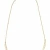 Massimo Dutti Coarse-Textured Choker - Necklace - Gold Coloured