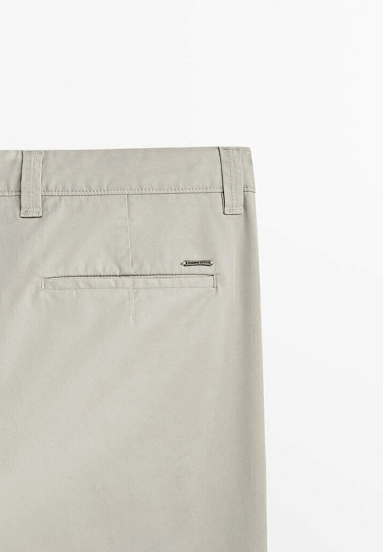 Massimo Dutti Tapered Fit Blend - Chinos - Light Grey 11 Massimo Dutti Tapered Fit Blend - Chinos - Light Grey - Image 9